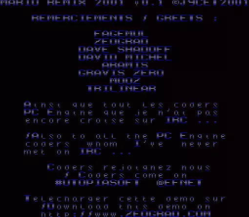 jeu Mario Remix 2001 V0.1 by JyCet